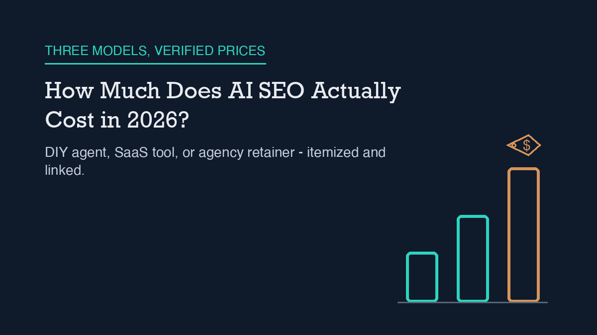 How Much Does AI SEO Actually Cost in 2026?