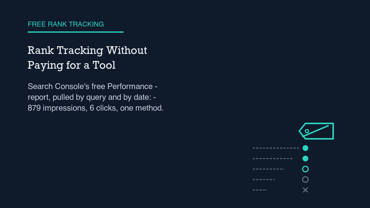 Rank Tracking Without Paying for a Tool